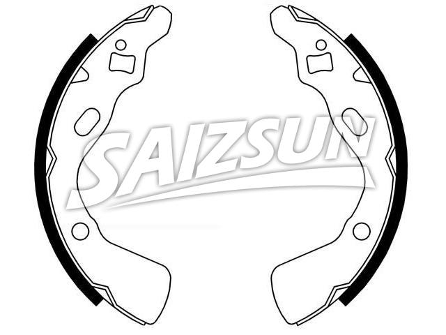 Zapata de freno Brake Shoe Set:D001-26-310