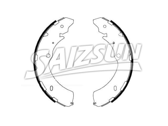 Zapata de freno Brake Shoe Set:8-97368-254-0