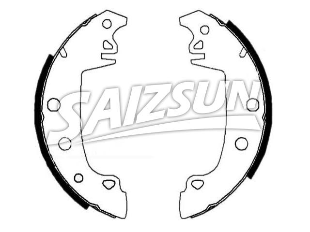 Zapata de freno Brake Shoe Set:95618240