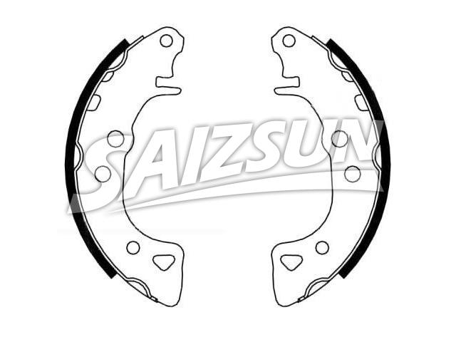 Brake Shoe Set Brake Shoe Set:95654080