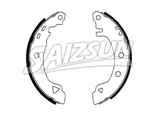 Brake Shoe Set Brake Shoe Set:77 01 203 064