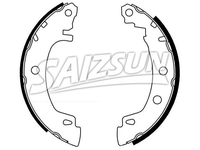Brake Shoe Set Brake Shoe Set:77 01 204 835