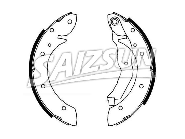 Brake Shoe Set Brake Shoe Set:77 01 204 884