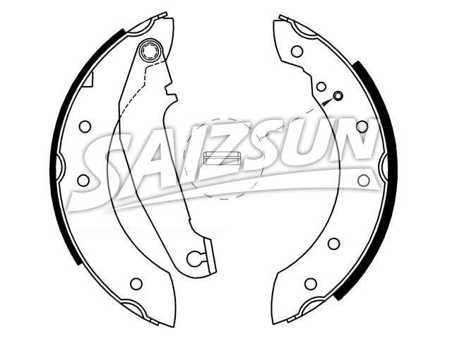 Brake Shoe Set Brake Shoe Set:063584