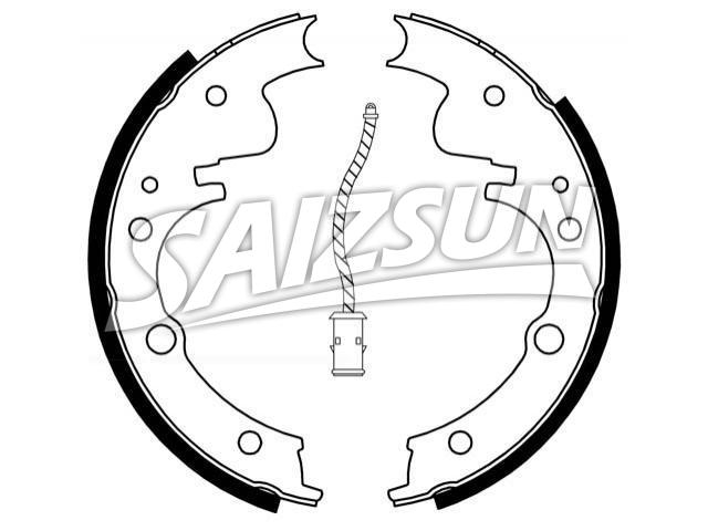 Brake Shoe Set Brake Shoe Set:1906151