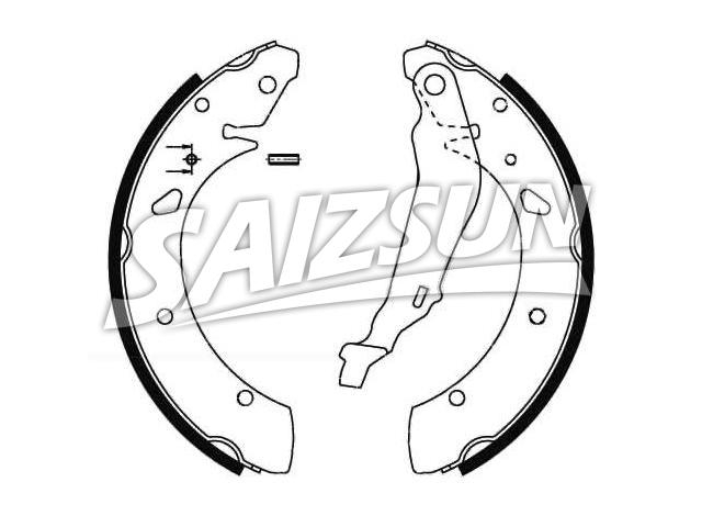 Brake Shoe Set Brake Shoe Set:04431-S1A-E60