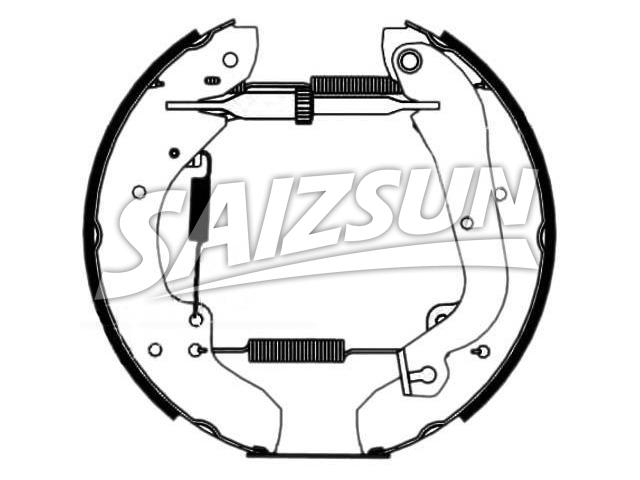 Brake Shoe Set Brake Shoe Set:4241.4T