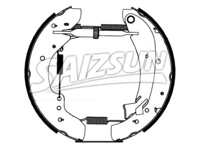 Brake Shoe Set Brake Shoe Set:4241.4V