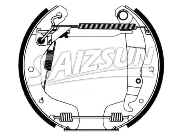 Brake Shoe Set Brake Shoe Set:OPELKFS 023