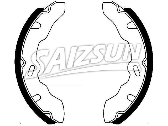 Brake Shoe Set Brake Shoe Set:W329-26-310