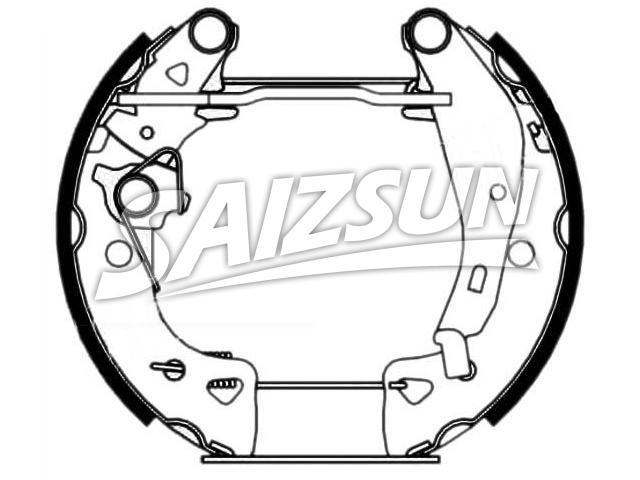 Brake Shoe Set Brake Shoe Set:4241.6A