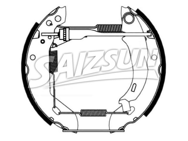 Brake Shoe Set Brake Shoe Set:4241.7V