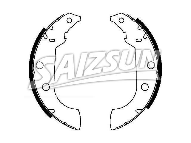 Brake Shoe Set Brake Shoe Set:4241.55