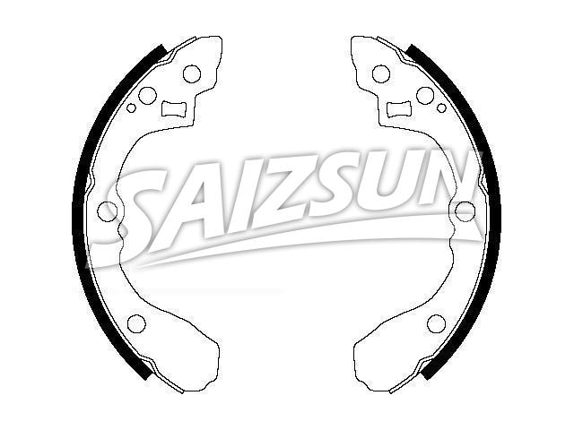 Brake Shoe Set Brake Shoe Set:0K2N1-26-38Z