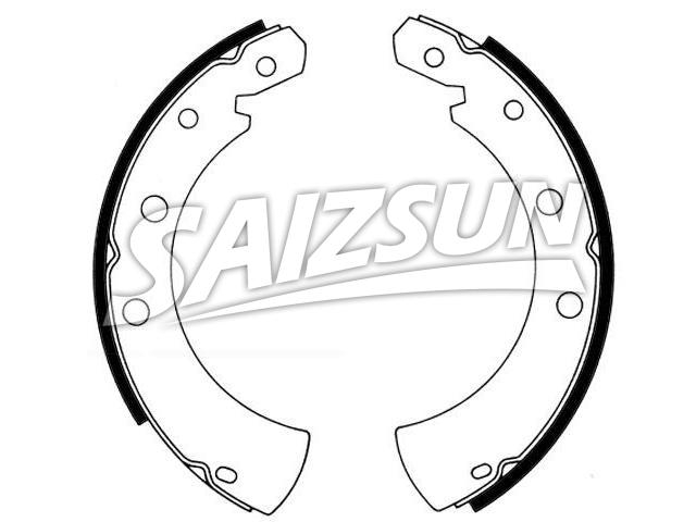 Brake Shoe Set Brake Shoe Set:K6622