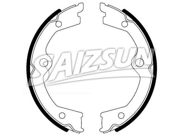 Brake Shoe Set Brake Shoe Set:HF39-44-39Z