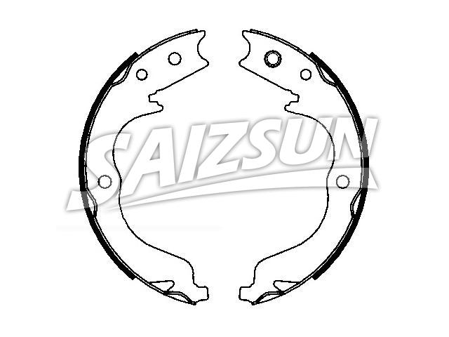 Brake Shoe Set Brake Shoe Set:MN150574