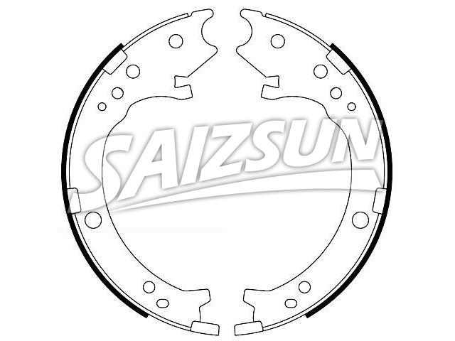 Brake Shoe Set Brake Shoe Set:43053-S9A-E52