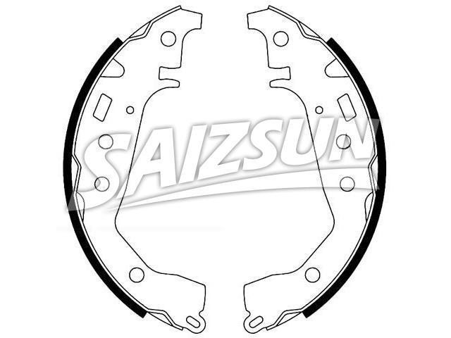Brake Shoe Set Brake Shoe Set:04495-52100