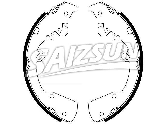 Brake Shoe Set Brake Shoe Set:05191790AA