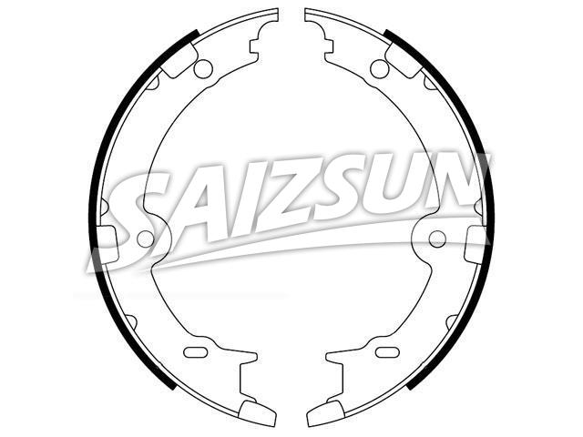 Brake Shoe Set Brake Shoe Set:46530-50040