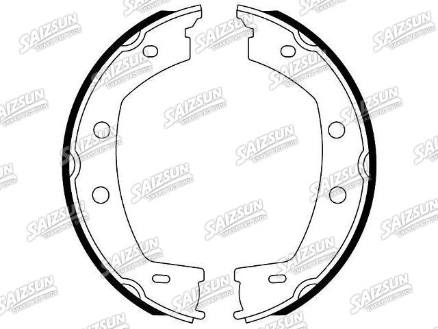 Zapata de freno Brake Shoe Set:LR001020