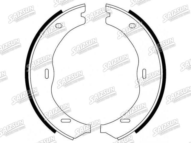 Zapata de freno Brake Shoe Set:220 420 06 20