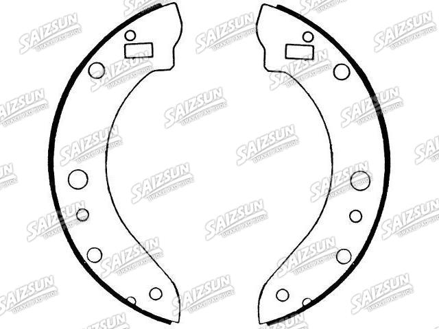 Zapata de freno Brake Shoe Set:484-832