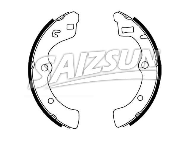 Brake Shoe Set Brake Shoe Set:43153-SA3-N51