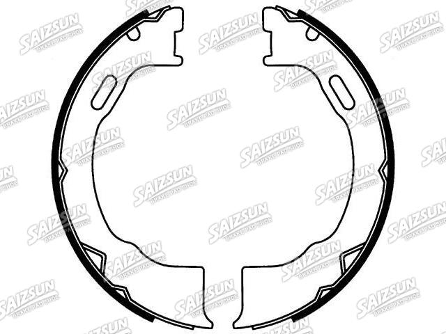 Zapata de freno Brake Shoe Set:XL2Z-2648-AA