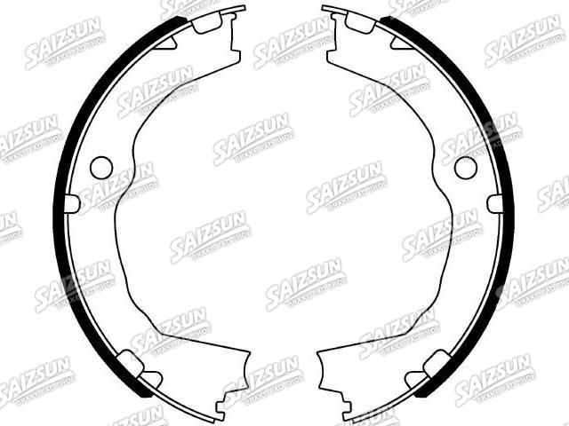 Zapata de freno Brake Shoe Set:25918077