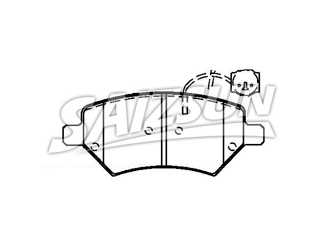 тормозная кладка Brake Pad Set:A21-6GN3501080BA