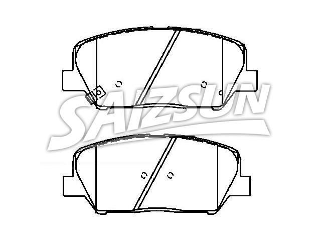 тормозная кладка Brake Pad Set:58101-A7A20
