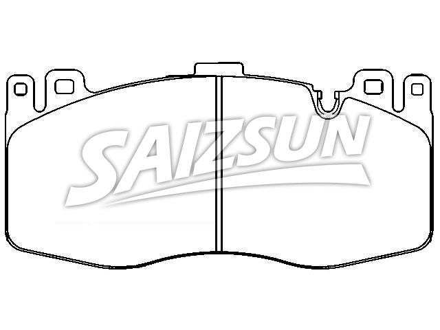 тормозная кладка Brake Pad Set:34 11 2 284 370