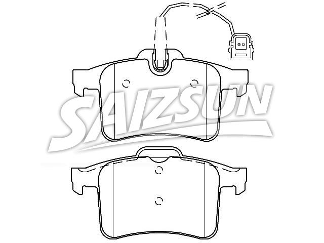 тормозная кладка Brake Pad Set:C2P25493