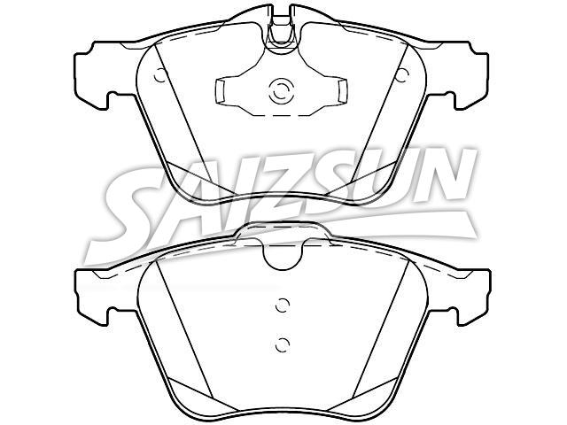 Brake Pad Set:T2R10202