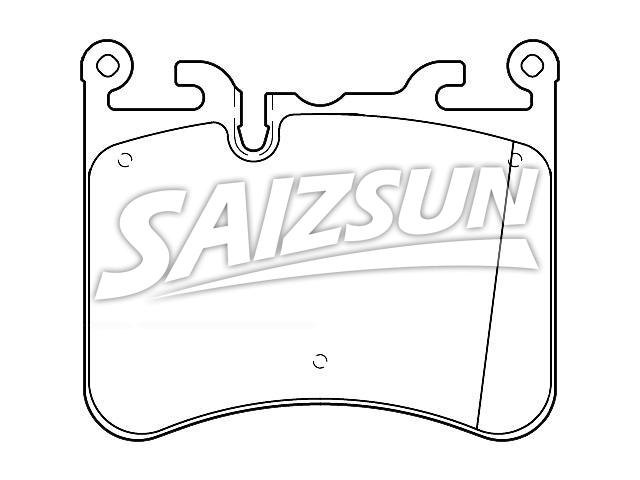 Brake Pad Set:T2R11424