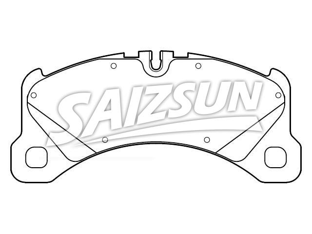 Brake Pad Set:95B 698 151 G