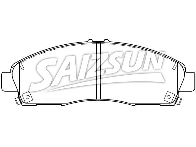 Brake Pad Set:45022-TY3-A01
