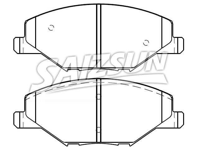 Brake Pad Set:6RU 698 151 A