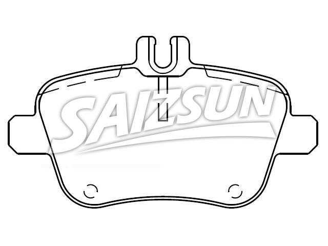 тормозная кладка Brake Pad Set:006 420 23 20