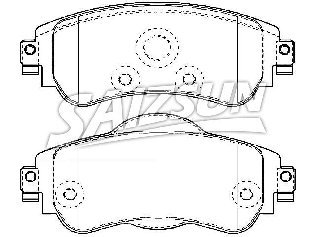 Brake Pad Set:4254.A9