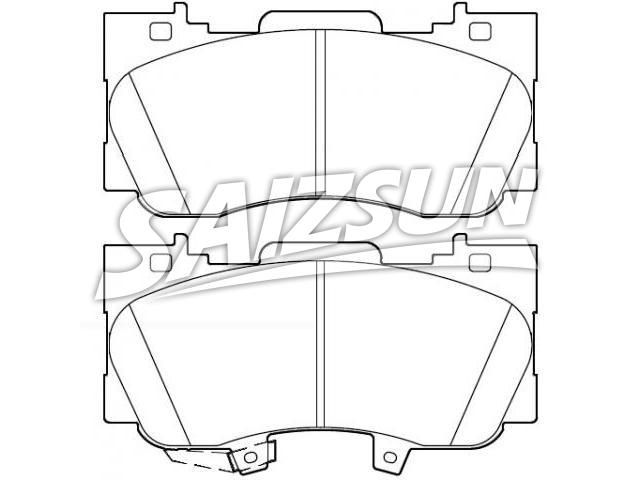 Brake Pad Set:FR3Z-2001-A