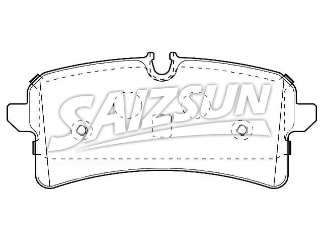 Brake Pad Set:4H6 698 451
