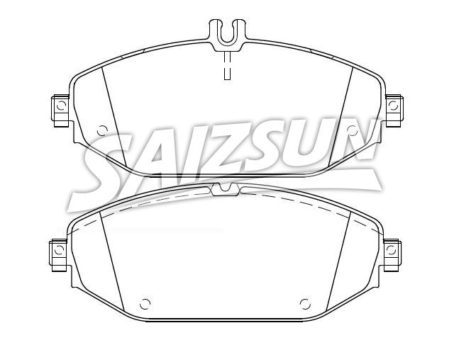 Brake Pad Set:A 008 420 38 20