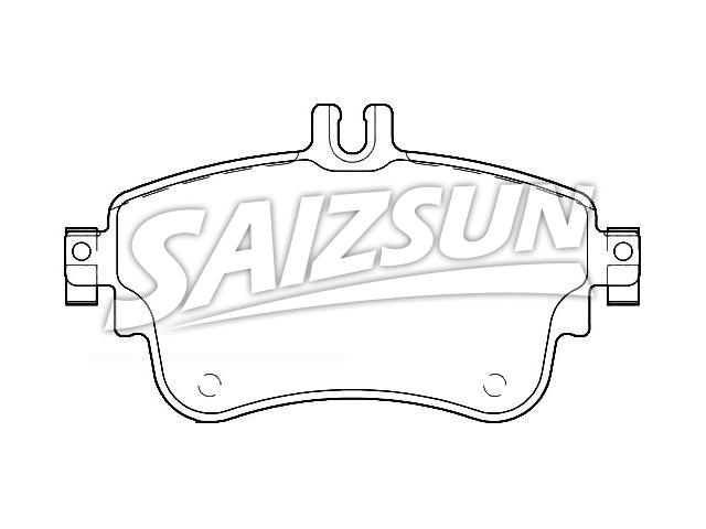 Brake Pad Set:000 420 29 02