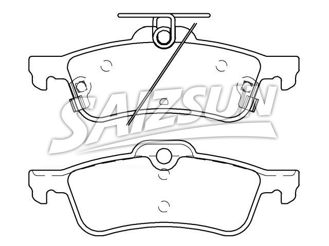 Brake Pad Set:43022-TV0-E01
