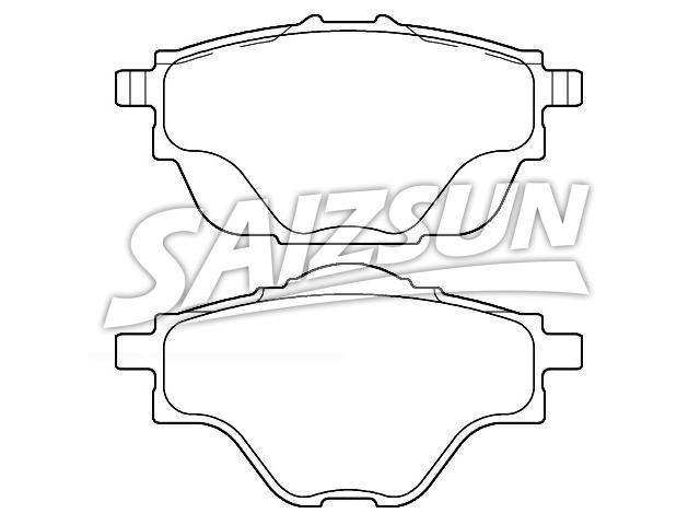 Brake Pad Set:16 090 009 80