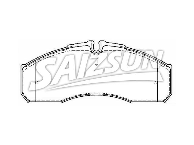 Brake Pad Set:003 420 46 20