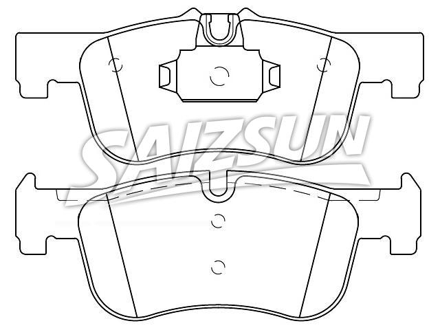 Brake Pad Set:34 11 6 858 910